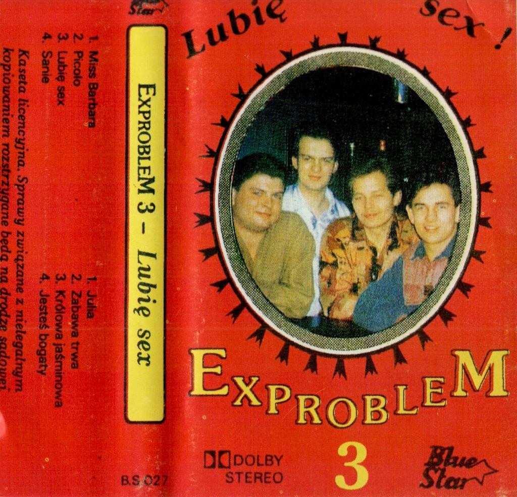 ExprobleM - Lubię Sex BLUE STAR - B.S.027 - 7345957426 - oficjalne archiwum  Allegro