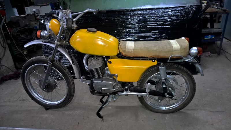 Motocykl  WSK M21 W2 Export USA, rok prod.  1974