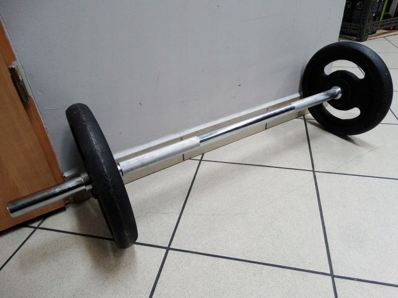 SZTANGA I OBCIAŻENIA 2X10 KG GO SPORT