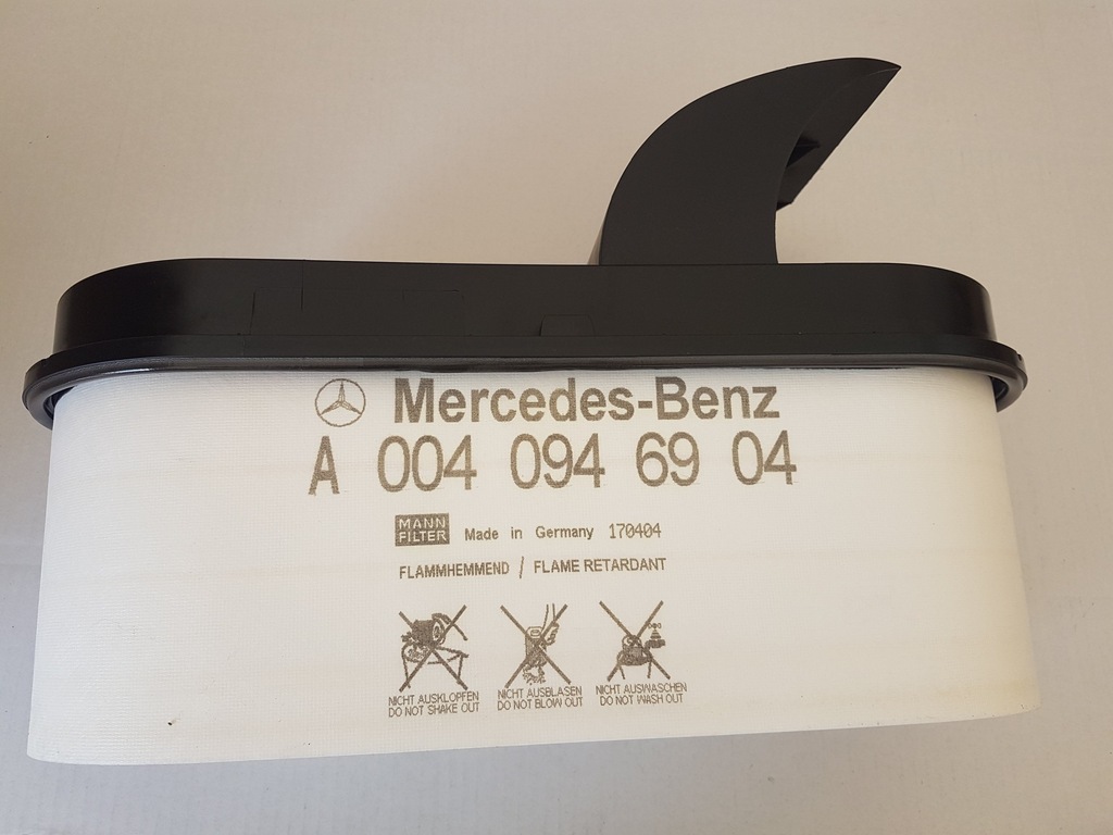 Filtr powietrza, Mercedes-Benz OE A0040946904