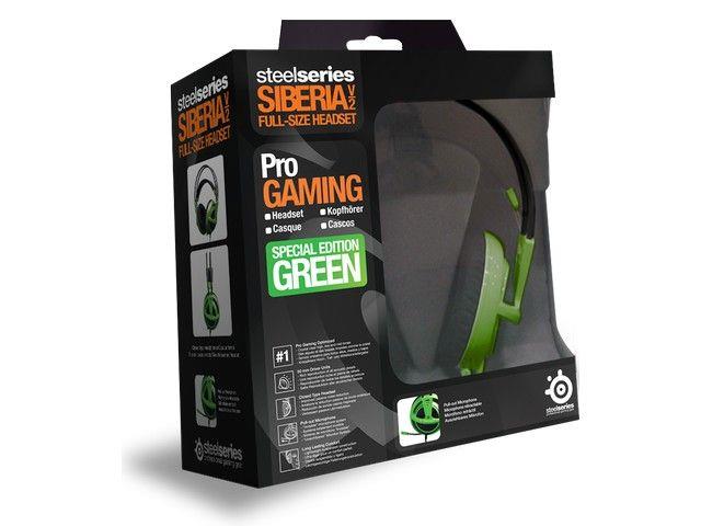 Steelseries siberia v2 discount green