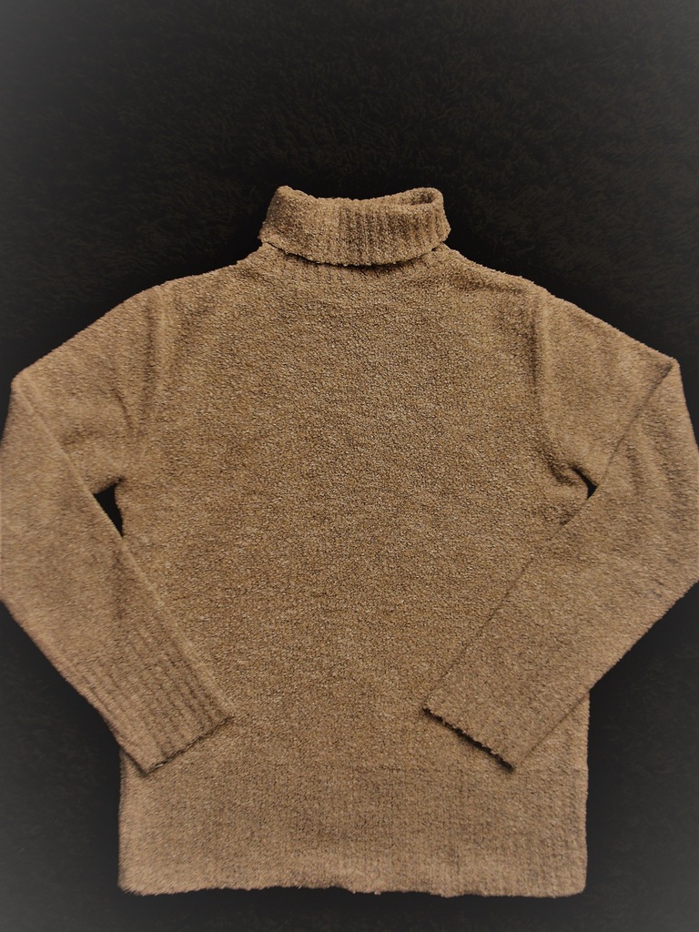 Sweter z golfem Boucle R S/M  Beż