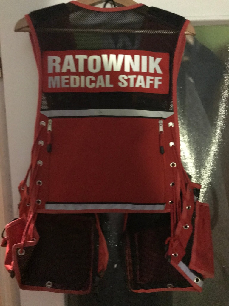 Kamizelka taktyczna ratownik - ratownik medyczny 