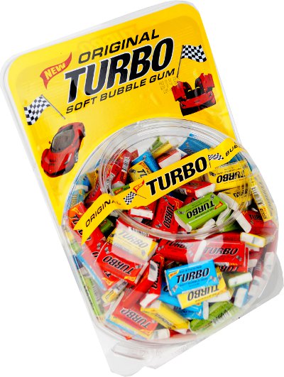 Guma TURBO Gumy balonowe 10szt!!!