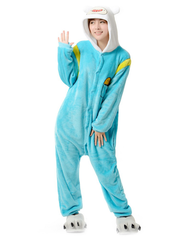 PIŻAMA KOMBINEZON KIGURUMI Adventure Time FINN XL