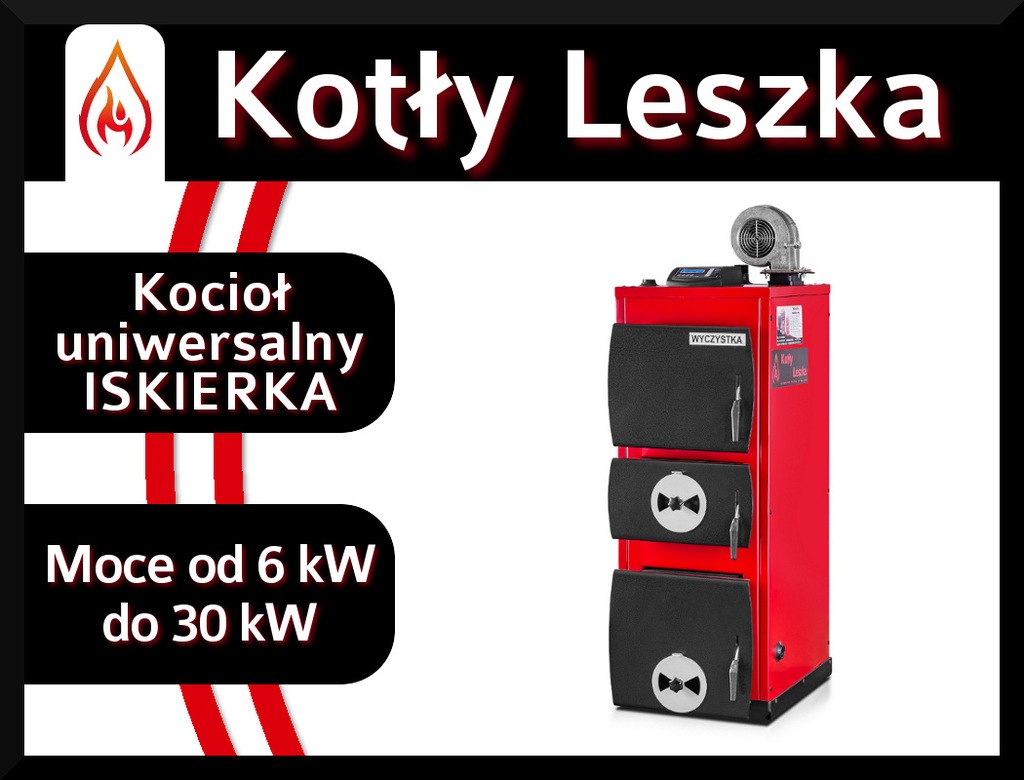 kotly piece kocioł c.o. uniw ISKIERKA+ 12 kW
