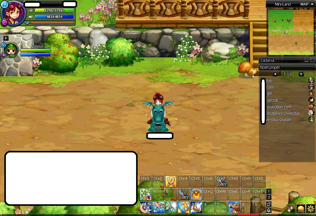 Nostale Gryf s4 konto Łucznik 88-90lvl Smok Nossi