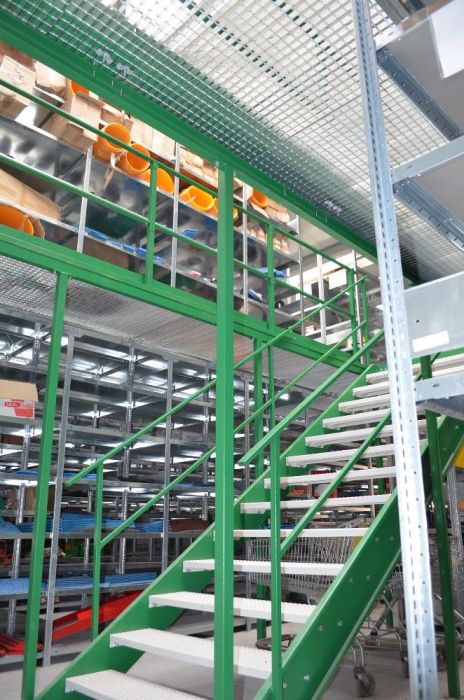 Regał półki magazyn ZMS System