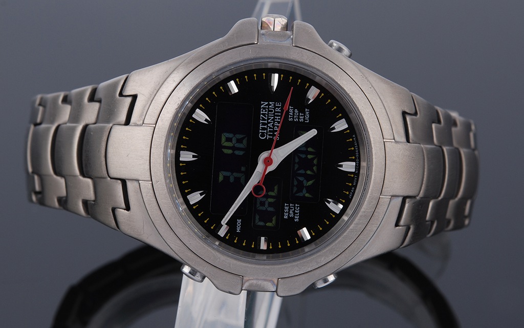 citizen sapphire titanium