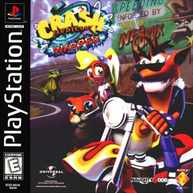 PSX CRASH BANDICOOT 3 ŁÓDŹ RZGOWSKA 100/102
