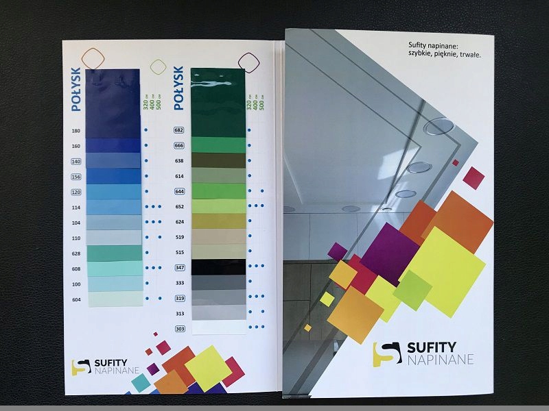 Sufity napinane Katalog folii do sufitów napinanyc