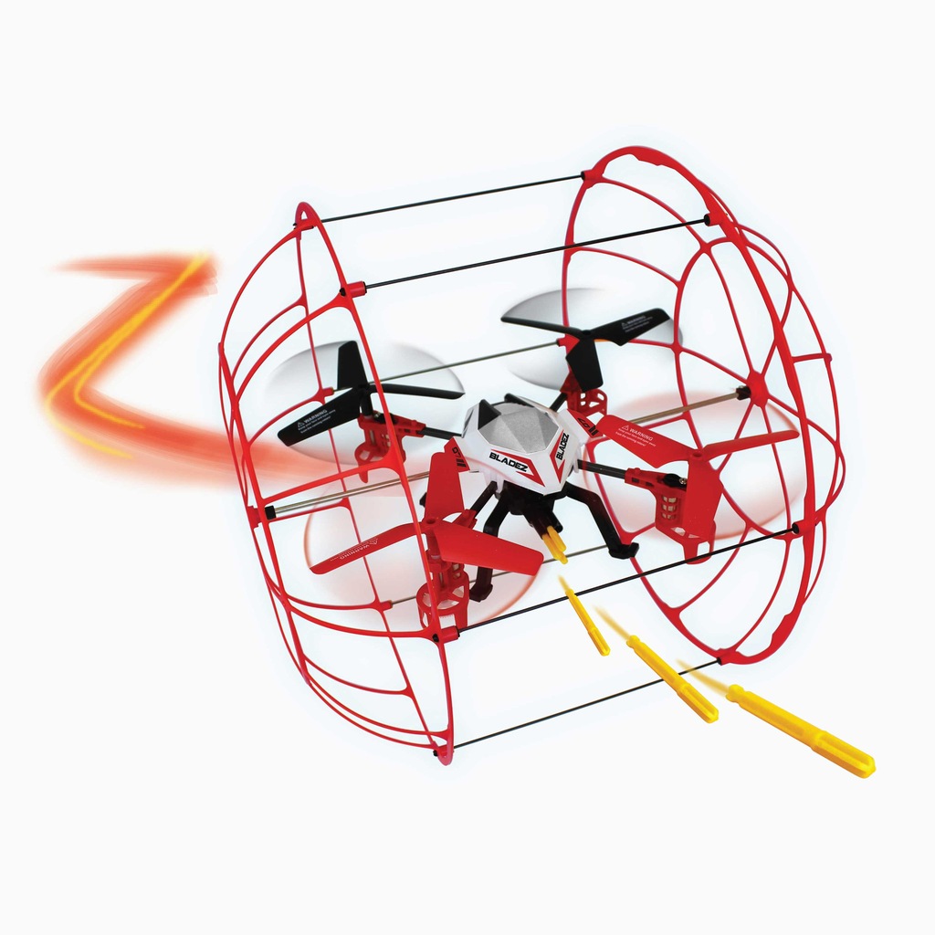 Dron X-BLADEZ strzelający dron w klatce QuadBlaste