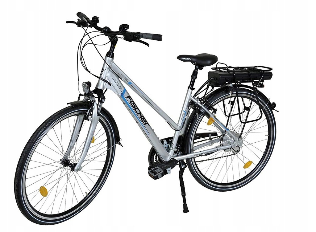 ELEKTRYCZNY rower trekkingowy Fischer 28 damski AL 7449849966
