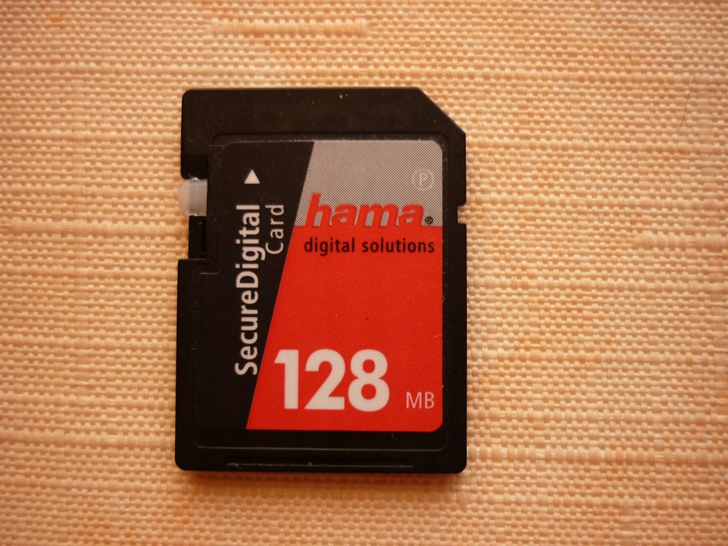 Karta pamięci SD Hama 128 MB klasa 2