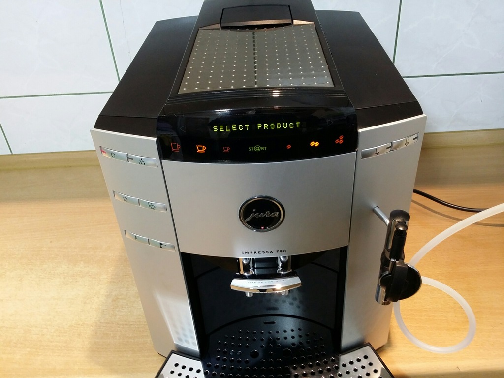 Ekspres Jura F90 5824 licznik kaw 3 mies GW