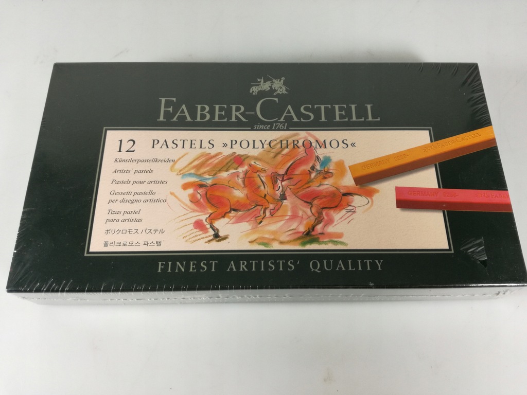 Polychromos pastel, 12 szt. - FaberCastell 1813/18