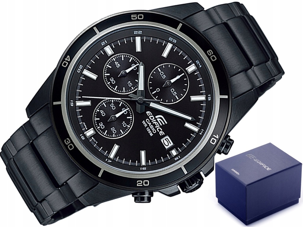 MĘSKI ZEGAREK CASIO EDIFICE EFR-526BK-1A1 SKLEP 24