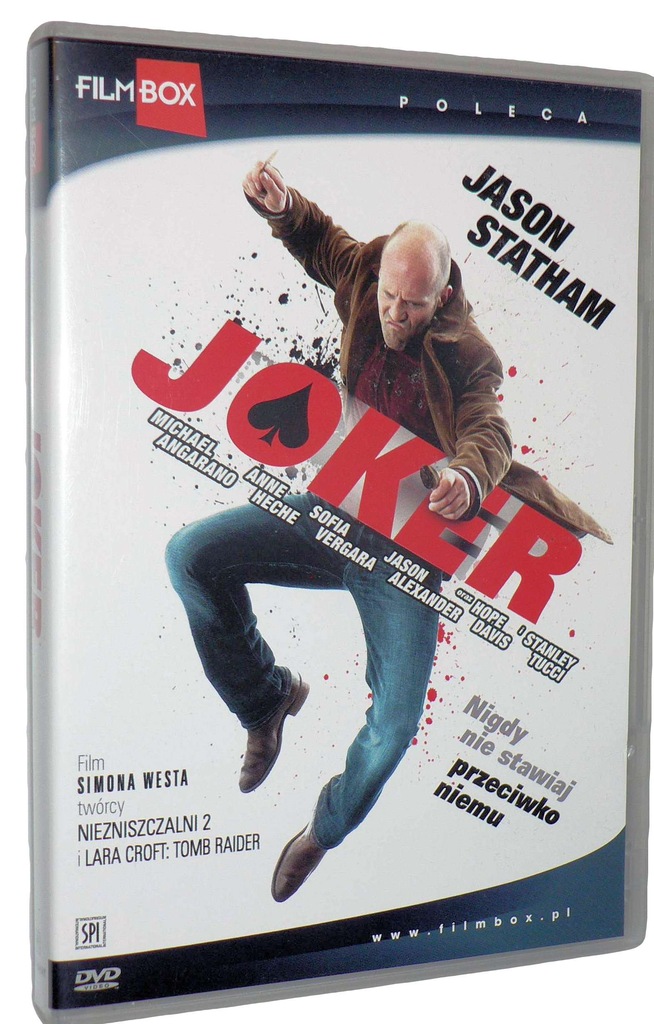 DVD - JOKER(2015)- Jason Statham Anne Heche lektor