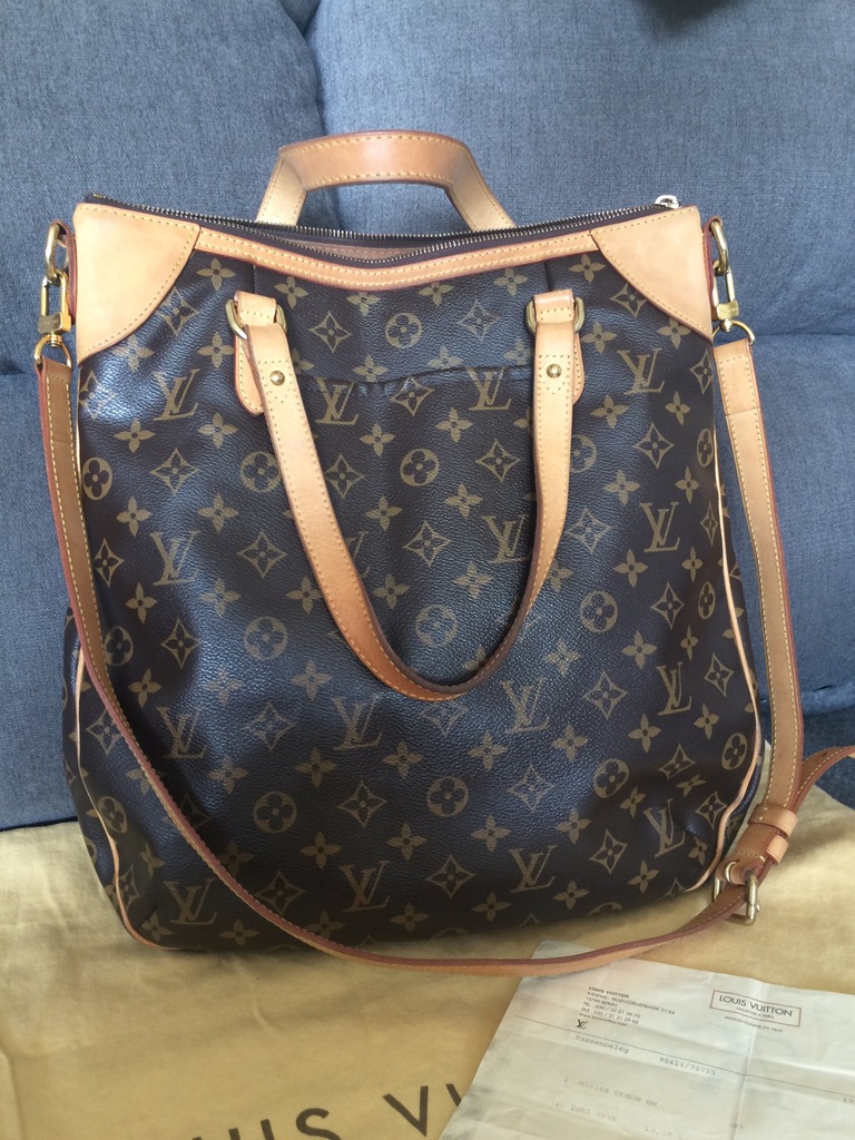 Torebka Louis Vuitton Odeon GM Oryginalna rachunek