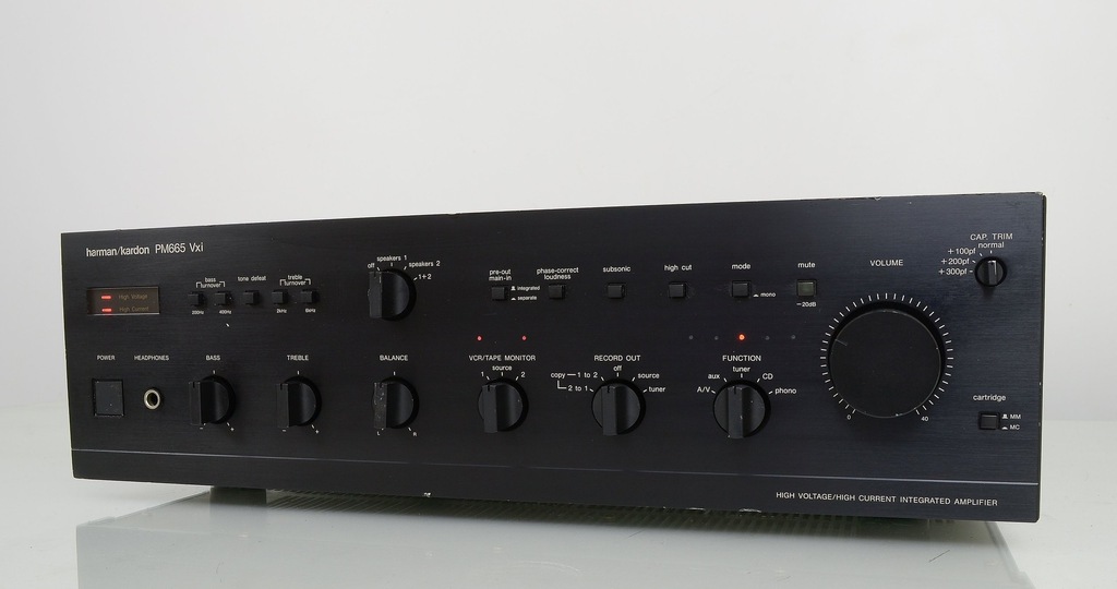 HARMAN KARDON PM-665 Vxi / WZMACNIACZ DUAL MONO /