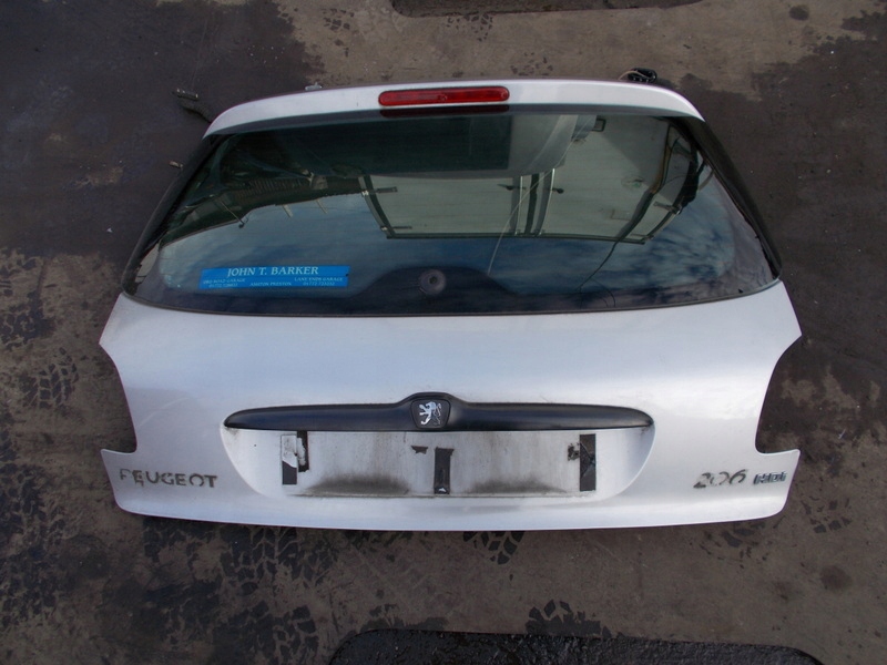 KLAPA TYLNA TYŁ PEUGEOT 206 HB EYC