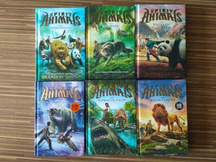 Zwierzoduchy Spirit Animals tomy 1-6