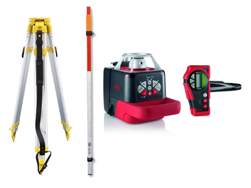 Niwelator laserowy Leica ROTEO 35 WMRG statyw łata