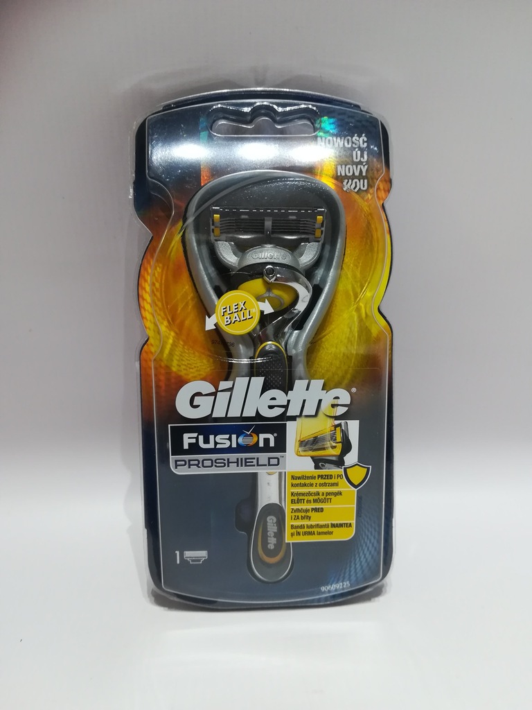 GILLETTE FUSION PROSHIELD FLEXBALL MASZYNKA 1 wkł - 7116134120 ...