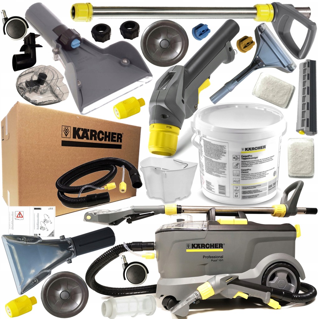 KARCHER PUZZI 10/1 ODKURZACZ PIORĄCY 8w1 PRANIE