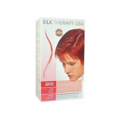 CHI FAROUK Silk Therapy USA Farba do włosów 8RR