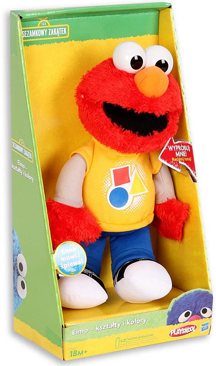 NOWY-Gadający Elmo po polsku - Playskool od HASBRO