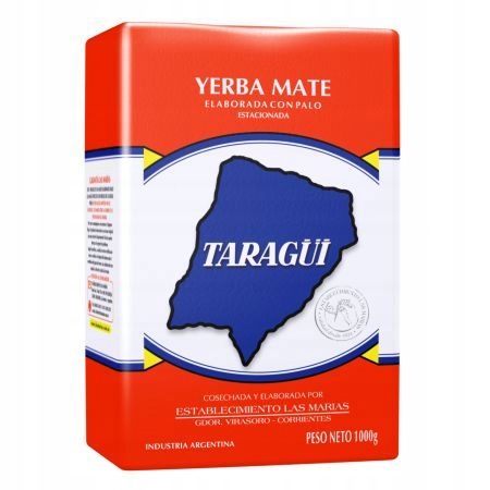 Yerba Mate TARAGUI con Palo 1 kg MOCNA 1000g