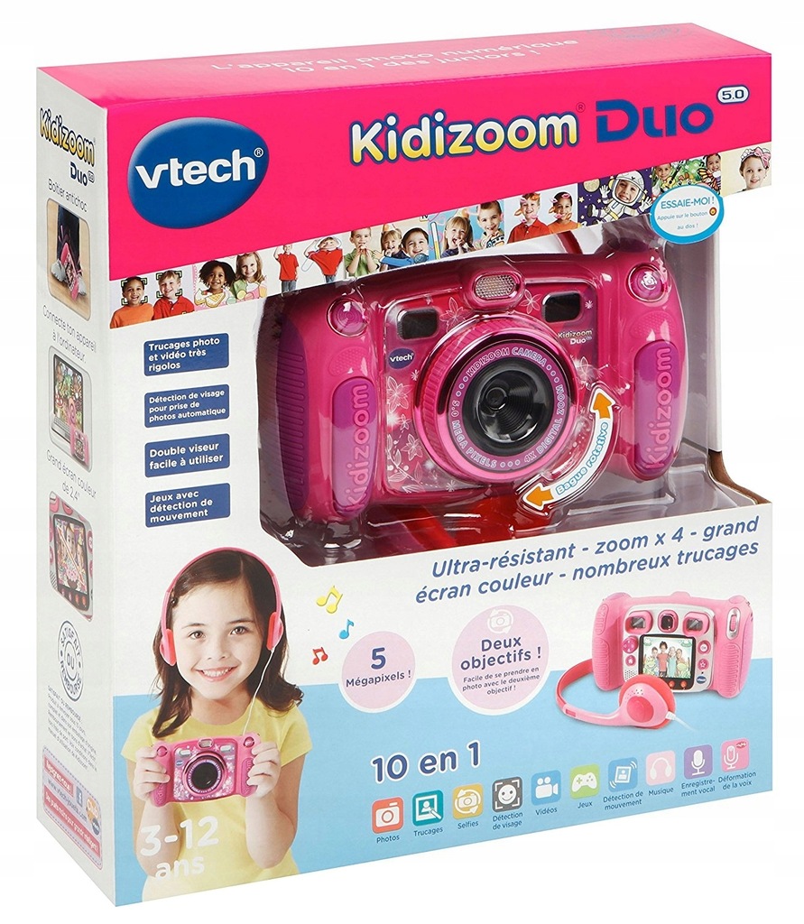 Vtech kidizoom duo 5 0 aparat r owy 7595340796 oficjalne archiwum