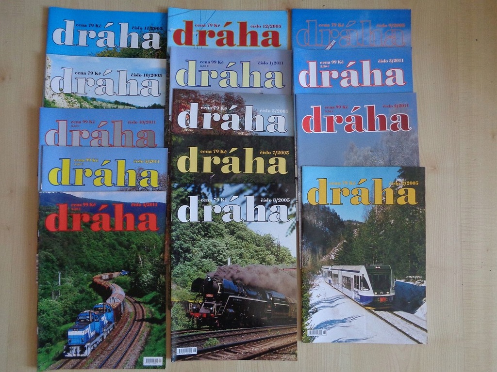 Czasopisma Draha Czeski odpowiednik Świat Kolei
