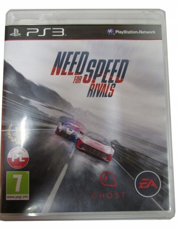 GRA NA KONSOLĘ PS3 NEED FOR SPEED RIVALS PL