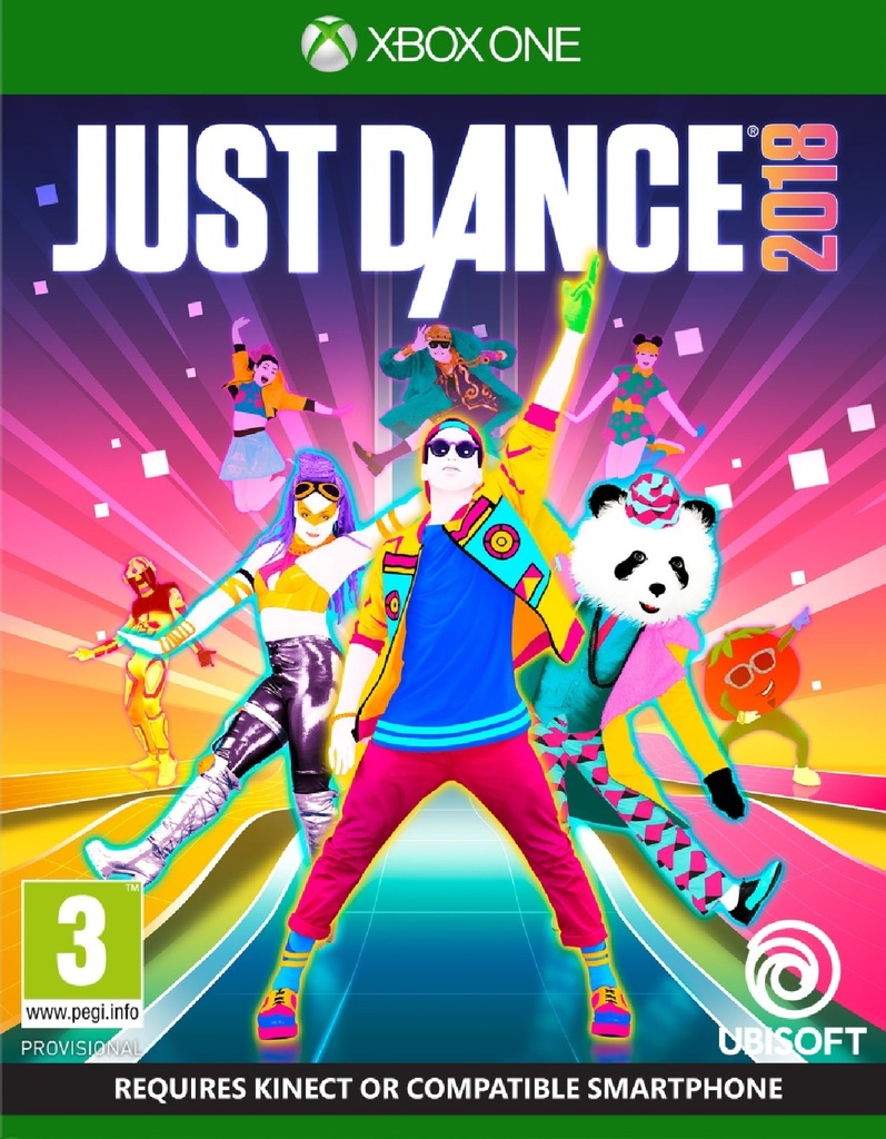 Just Dance 2018 XBOX ONE KINECT wersja Pudełkowa