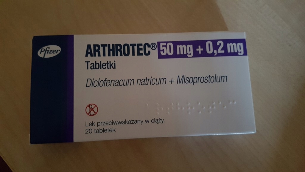 Arthrotec 50 Mg0 2 Mg