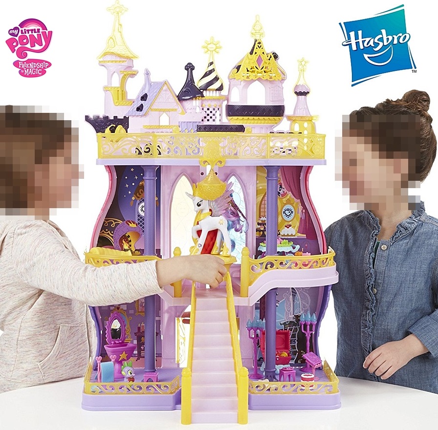 My Little Pony DUŻY ZAMEK CANTERLOT + CELESTIA