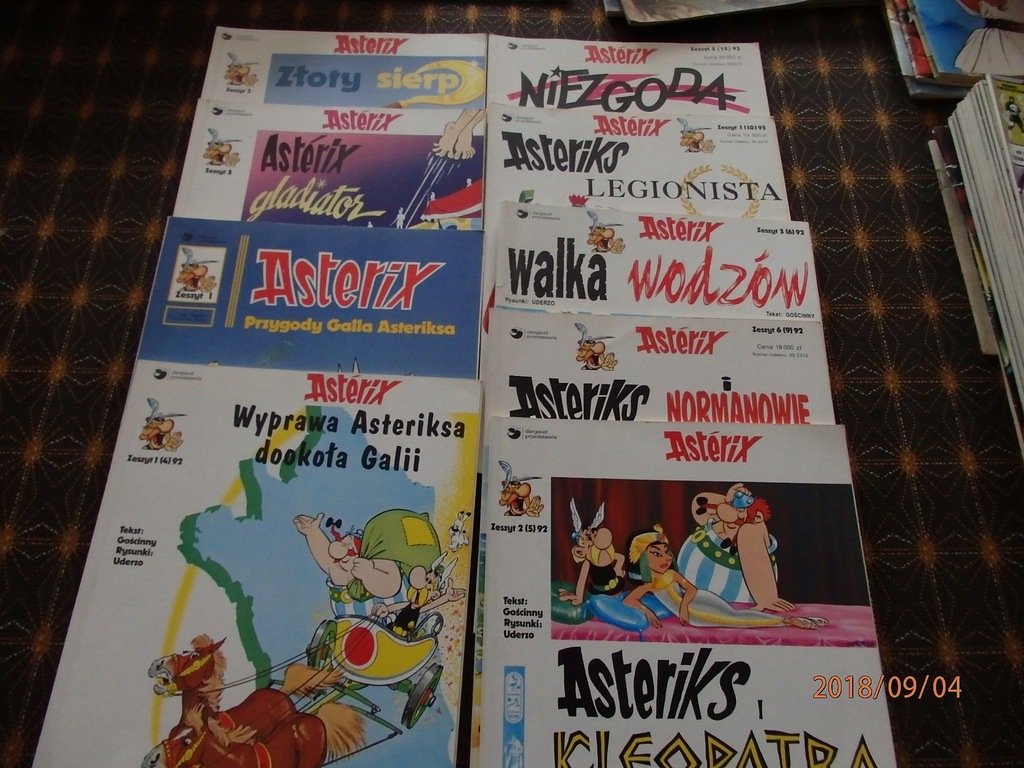 Zestaw komiksy ASTERIX I OBELIX