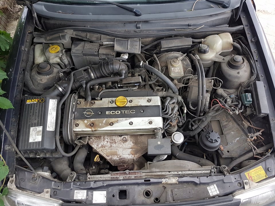 SILNIK KOMPLETNY SWAP OPEL ASTRA F 2.0 16V 136KM