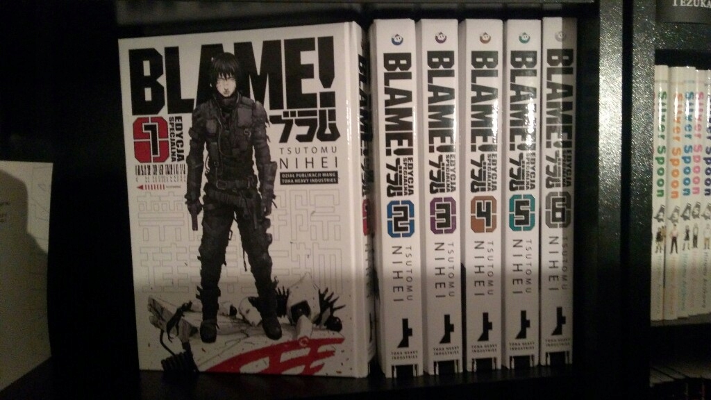Manga Blame 1-6 (komplet), twarda oprawa