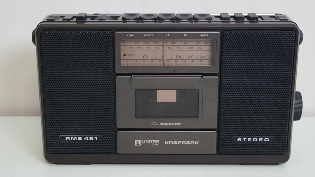 Radiomagnetofon Kasprzak RMS 451 Unitra ZRK