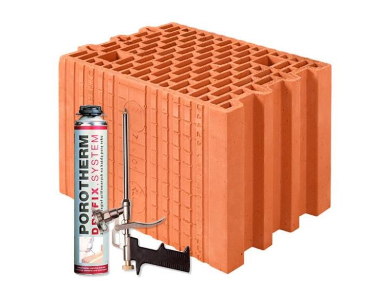 cegła pustak  porotherm 25 DRYFIX Wienerberger HDS