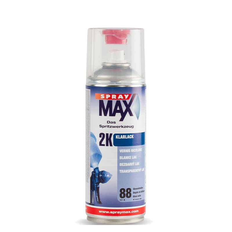 2K LAKIER BEZBARWNY + UTWARDZACZ SPRAY MAX 400 ML