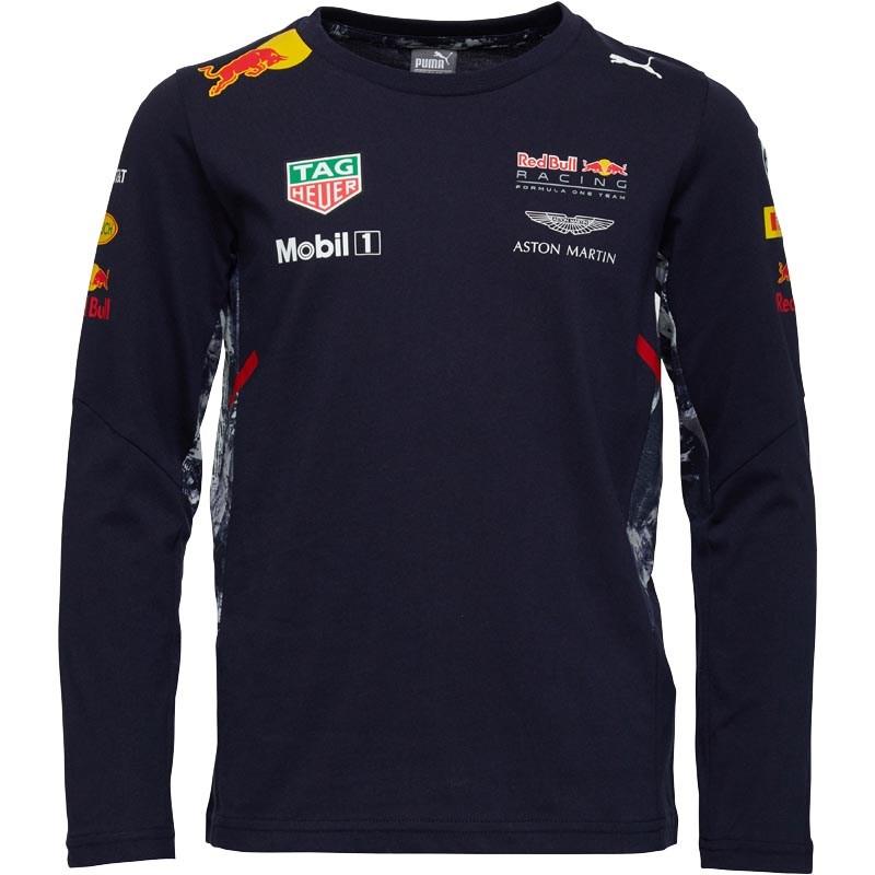 Puma Red Bull Racing T-shirt długi rękaw r. 140