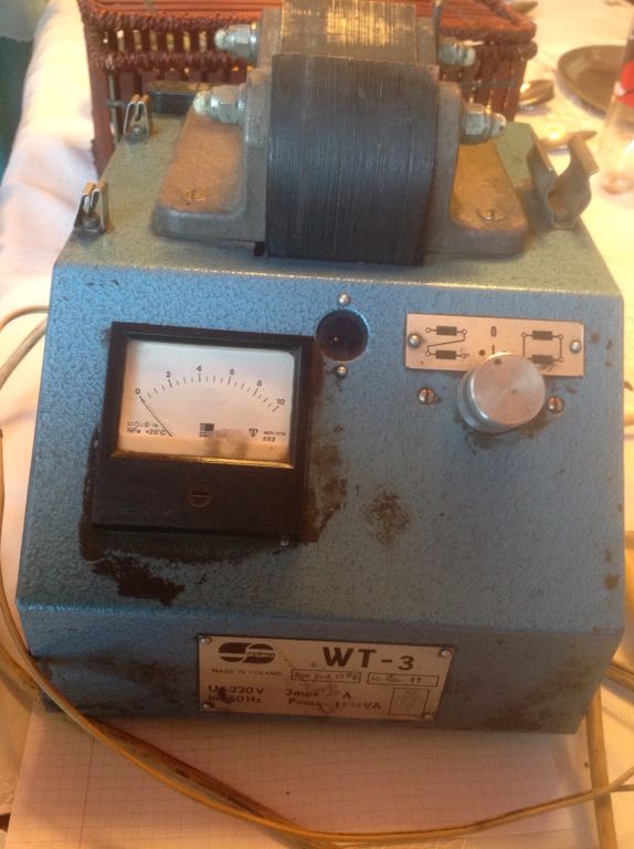 Miernik , tester wirników WT-3.