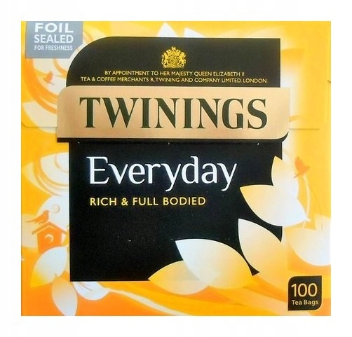 Twinings Everyday 100 Tea bags (Anglia)