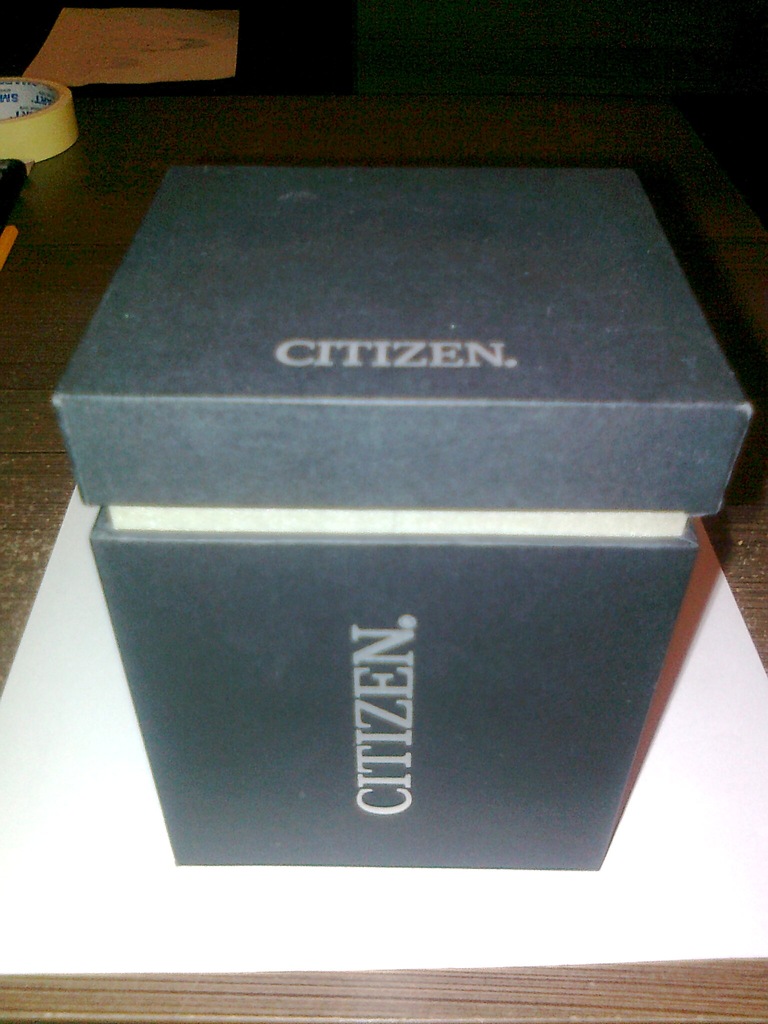 Etui na zegarek Citizen ,pudełko