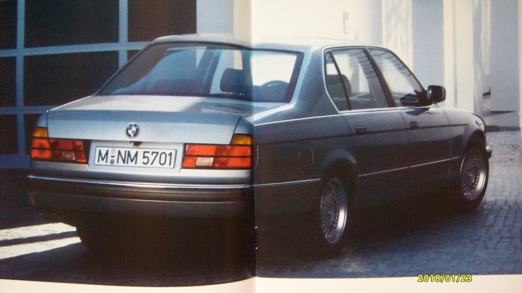 BMW SERII 7 E32 1990 STAN BDB 38 stron 7178869624