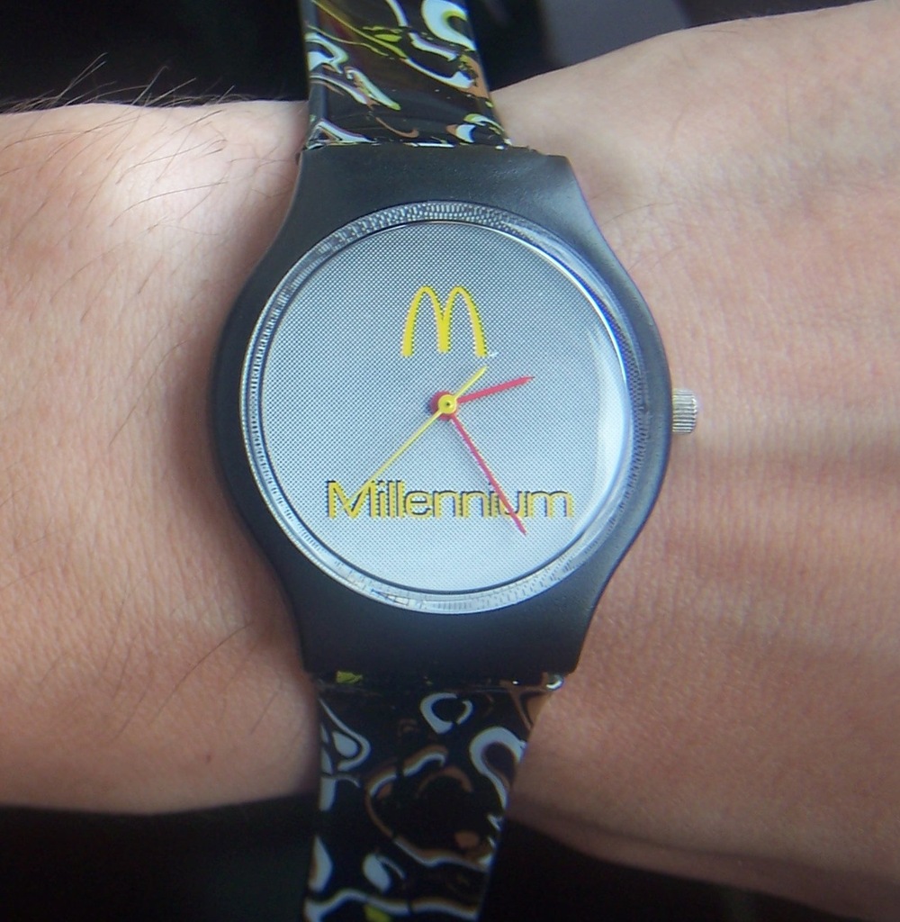 Kolekcjonerski zegarek McDonalds Millennium 1999 7672093357